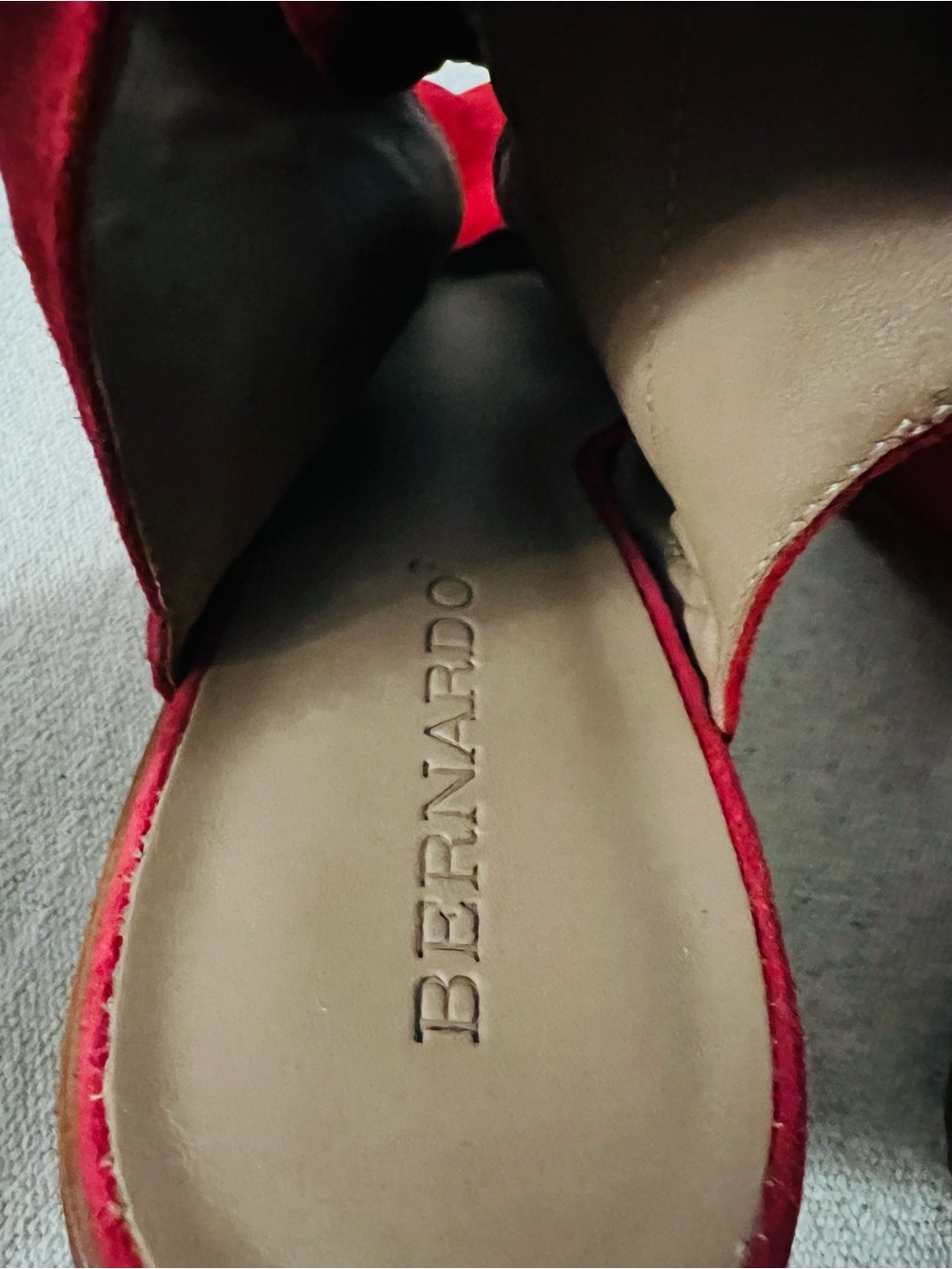Bernardo Luna Suede Sandal - Picture 7 of 8